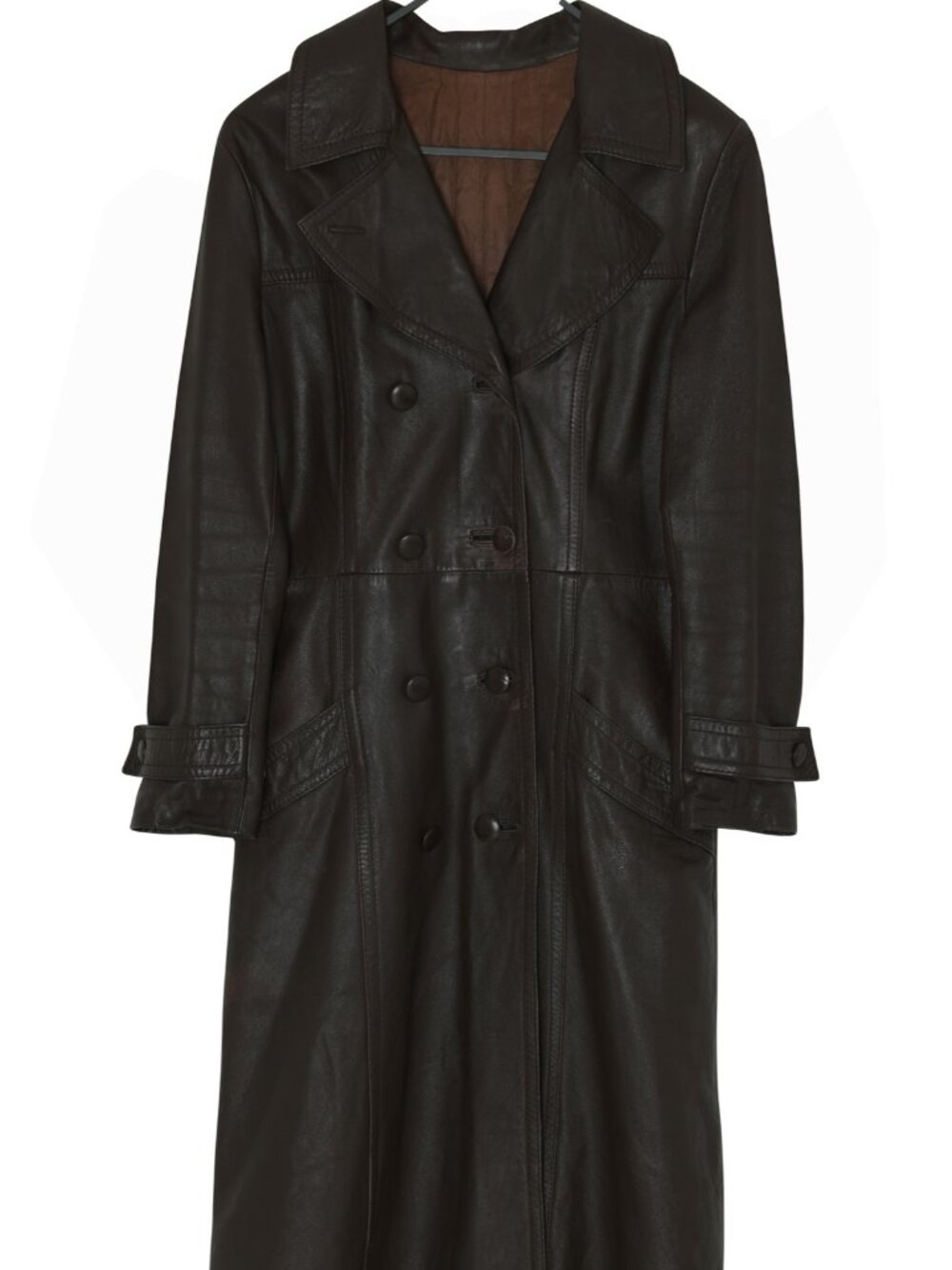1985–1995, Swedish Lambskin Trench with Deep Revers
